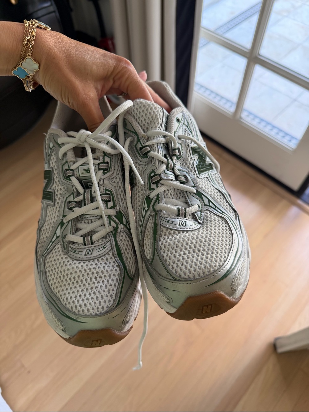 New Balance 740 green/ gray size 10 - Picture 9 of 10